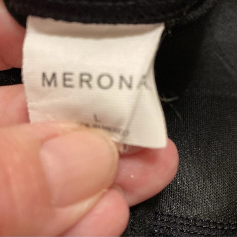 Merona Black Bikini with Roxy Multicolor Patterned Bottom - Picture 4 of 16